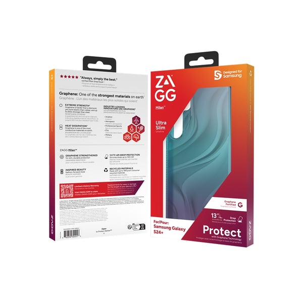 Samsung Galaxy S24 Plus Cover Milan Deep Aurora