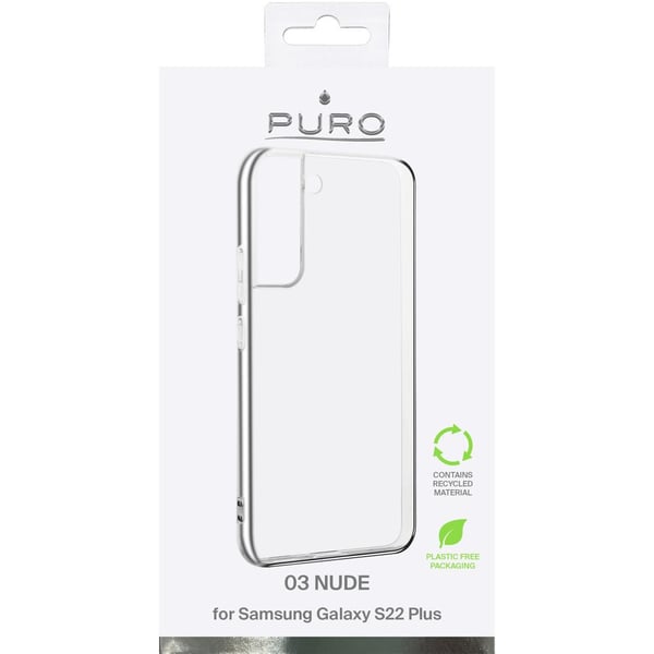 Samsung Galaxy S22 Plus Deksel Naken Transparent
