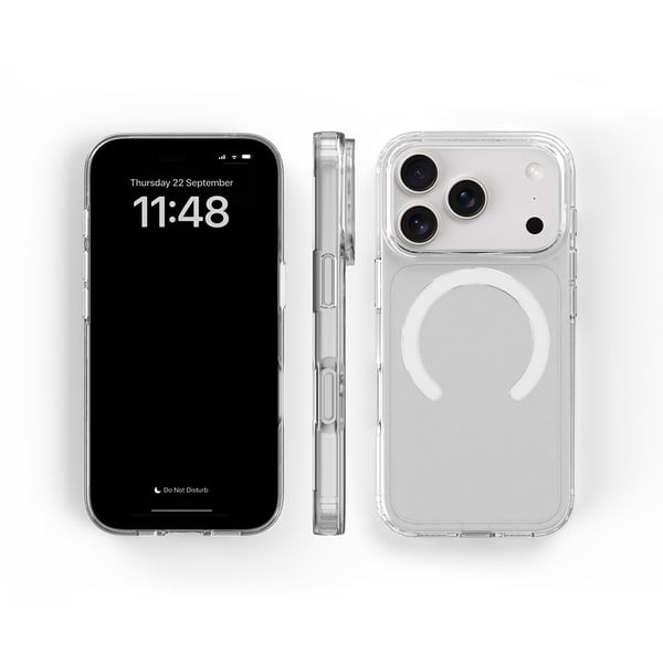 iPhone 17 Pro Cover CLRPRTCT MagSafe Transparent