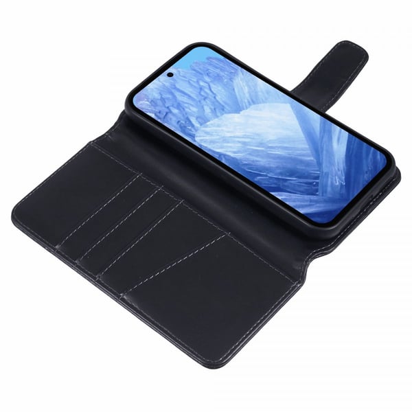 Google Pixel 8a Suojakuori Essential Leather Raven Black