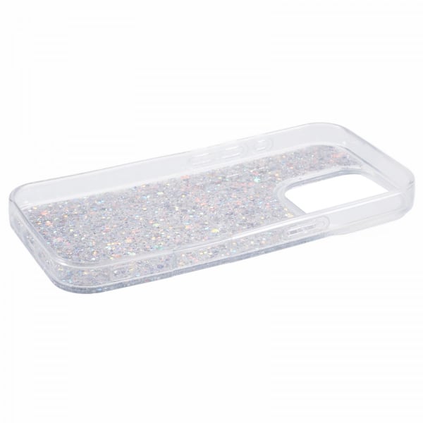 iPhone 16 Pro Max Deksel Sparkle Series Stardust Sølv