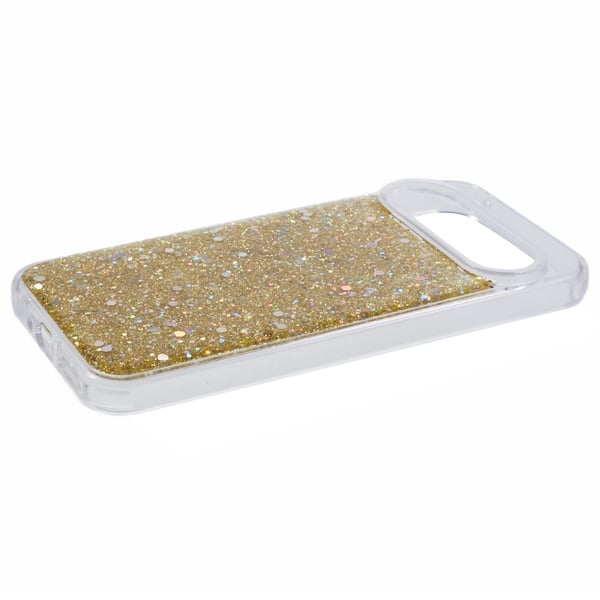 Google Pixel 9 / Pixel 9 Pro Kuori Sparkle Series Sitriini Kulta