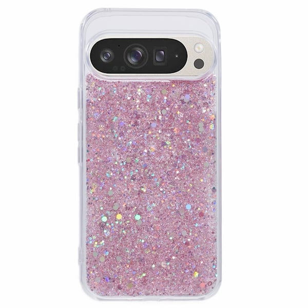 Google Pixel 9 Pro XL Cover Sparkle Series Blossom Pink
