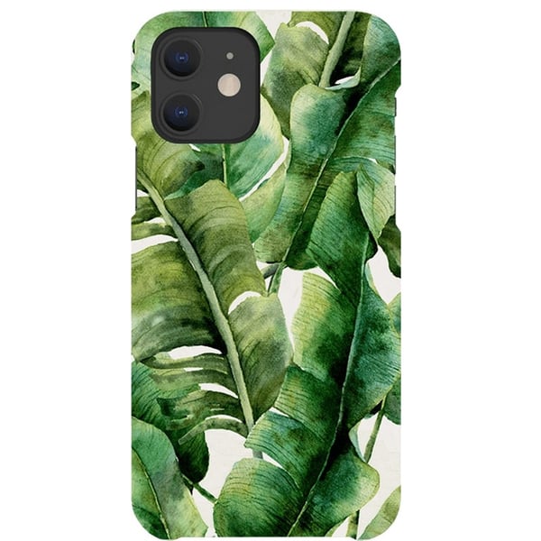 iPhone 12 Mini Kuori Kasvipohjainen Palmunlehdet