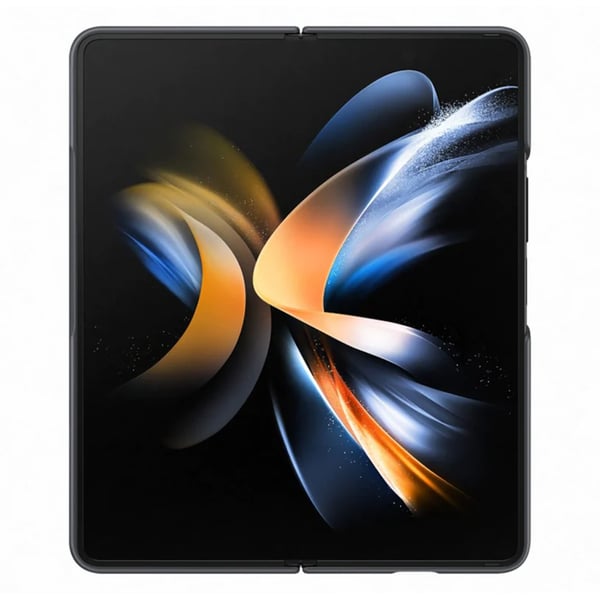 Original Galaxy Z Fold 4 Deksel Slim Stående Cover Svart