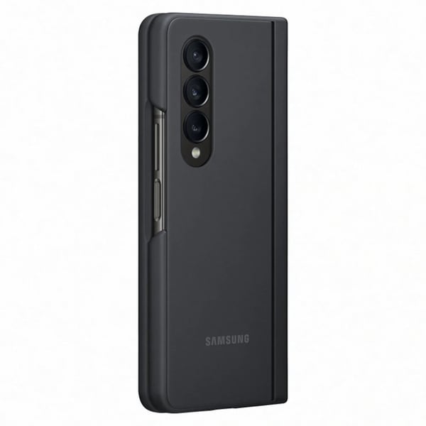 Original Galaxy Z Fold 4 Deksel Slim Stående Cover Svart