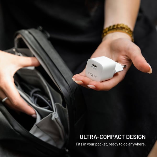 Laturi Mini PD 30W GaN USB-C Valkoinen
