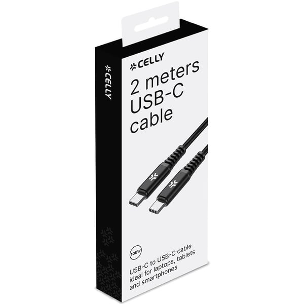 USB-C/USB-C PD 100W -kaapeli 2 m
