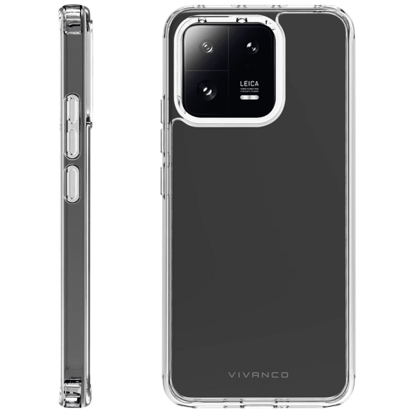 Xiaomi 13 Cover Sikker & Stabil Gennemsigtig