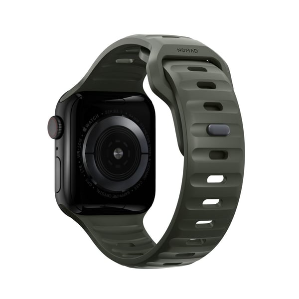 Apple Watch 38/40/41/42mm Rem Sportsrem Askegrøn