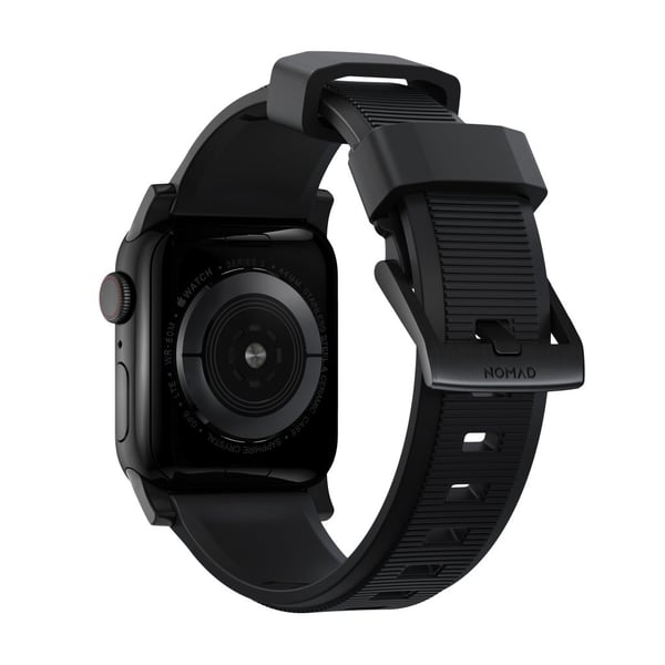 Apple Watch 38/40/41/42mm Reim Robust Reim Svart Maskinvare Svart