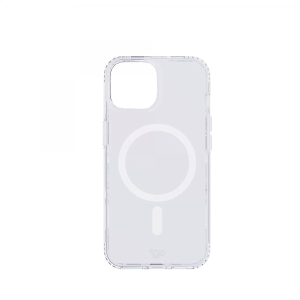iPhone 13/14/15/16e/17e Deksel EvoLite MagSafe Transparent