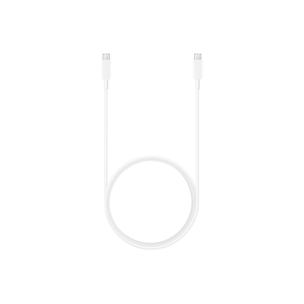 Originalkabel USB-C til USB Type-C 1,8 m 5A 100W Hvit