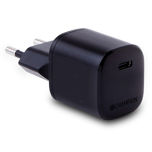 Lader med kabel Hurtiglader Kit USB-C til Lightning 20W Svart