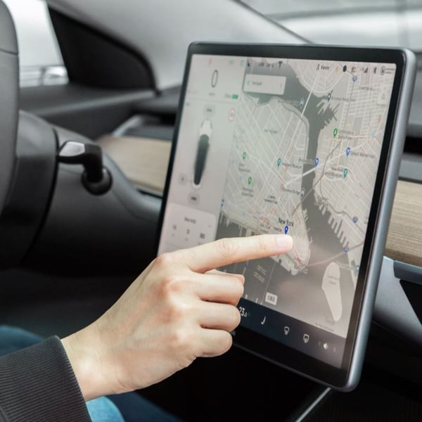 Näytönsuoja iVisor XT Kirkas Näytönsuoja Tesla Model 3:lle/