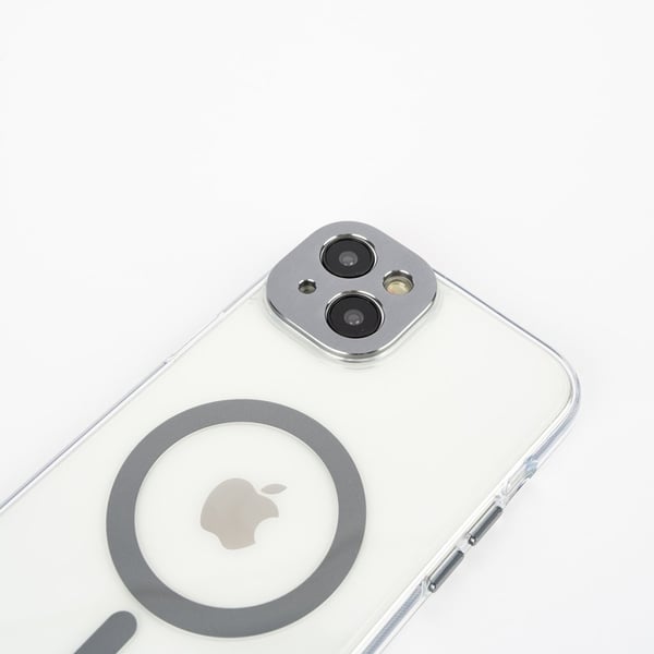 iPhone 15 Pro Cover iGlaze MagSafe Meteorite Grå