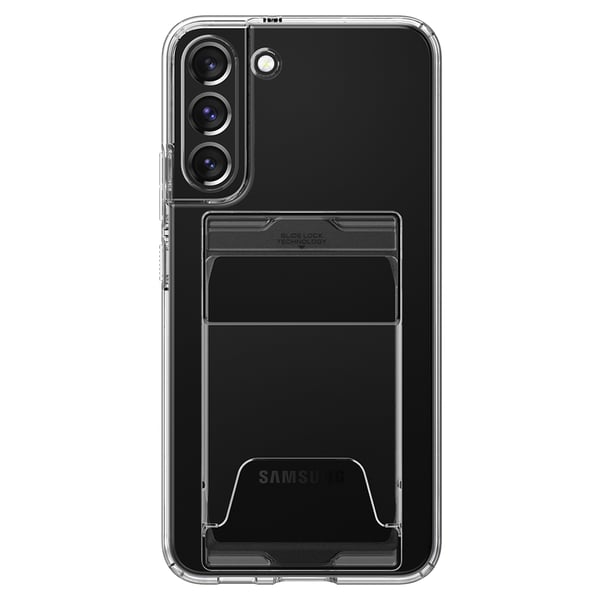 Samsung Galaxy S22 Plus Deksel Crystal Slot Dual Krystallklar