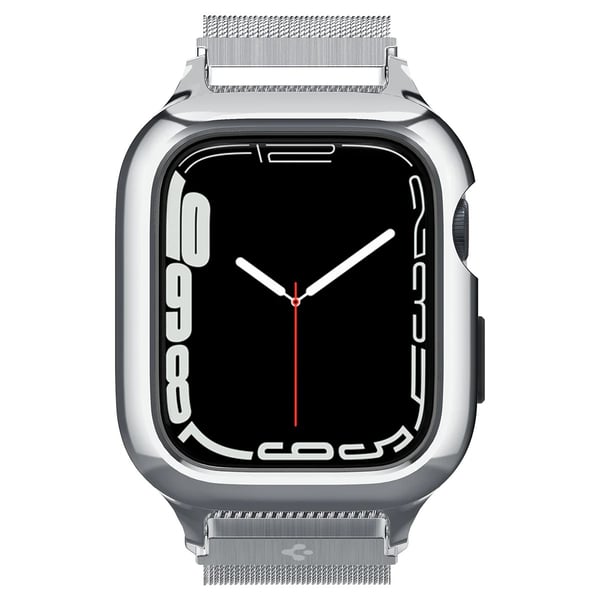 Apple Watch 40 mm deksel med reim Metal Fit Pro Silver
