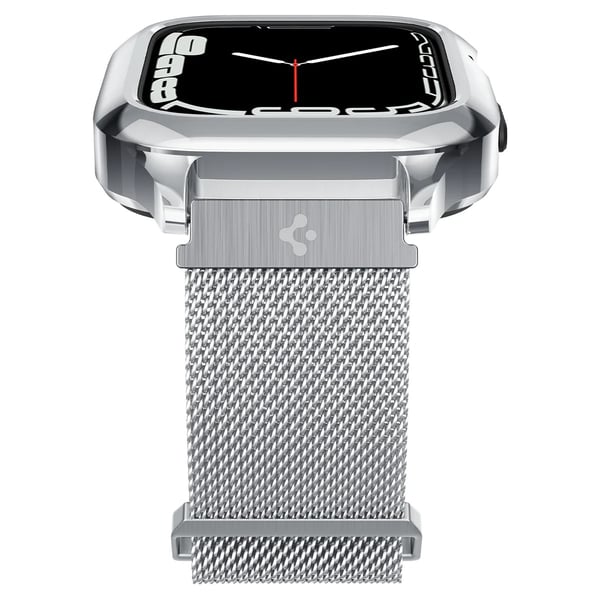 Apple Watch 40 mm deksel med reim Metal Fit Pro Silver