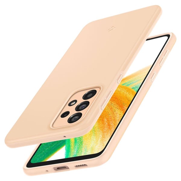 Samsung Galaxy A33 5G Deksel Thin Fit Cotton Peach