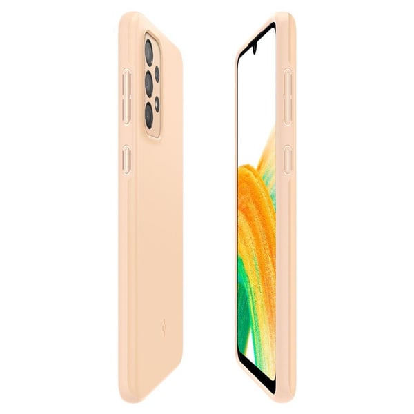 Samsung Galaxy A33 5G Deksel Thin Fit Cotton Peach