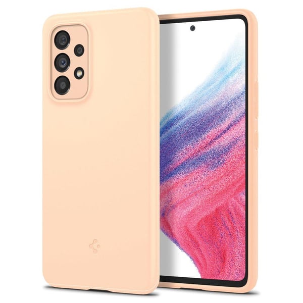 Samsung Galaxy A53 5G Deksel Thin Fit Cotton Peach