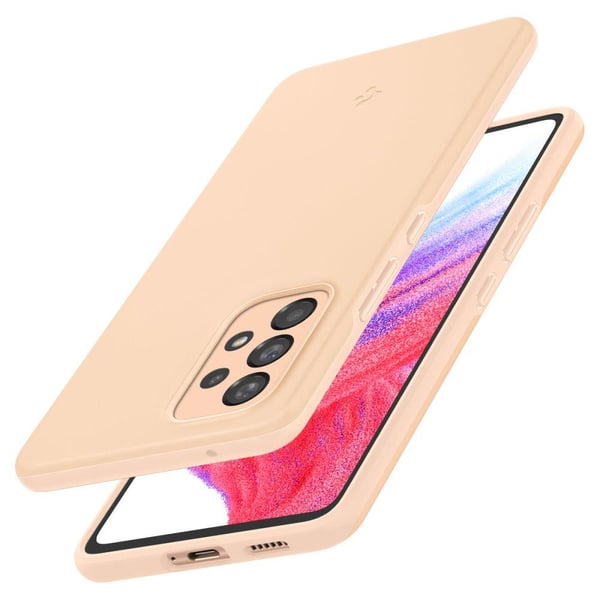 Samsung Galaxy A53 5G Deksel Thin Fit Cotton Peach