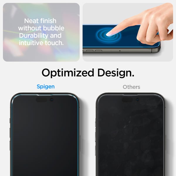 iPhone 14 Pro Max -kotelo ja näytönsuoja Crystal Pack Crysta