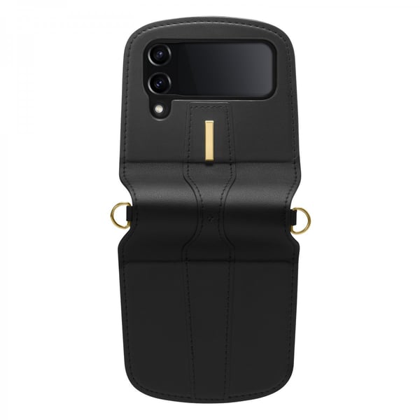 Samsung Galaxy Z Flip 4 Deksel Lienar Calin Svart