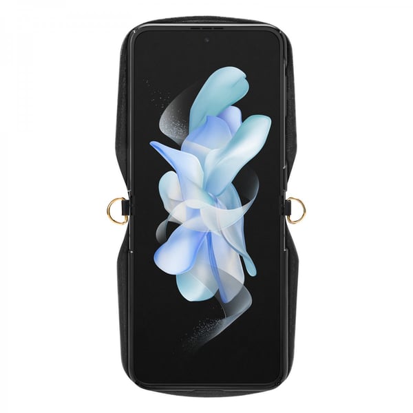 Samsung Galaxy Z Flip 4 Deksel Lienar Calin Svart