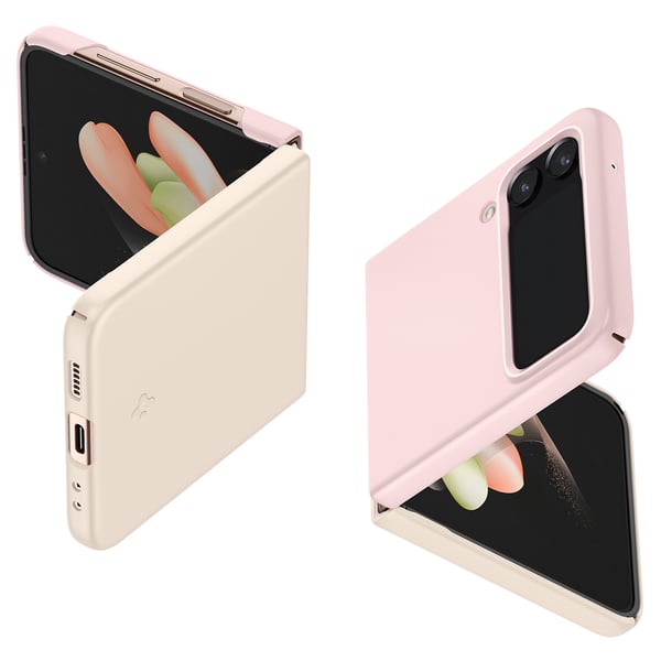 Samsung Galaxy Z Flip 4 Cover Air Skin Bomuldslyserød