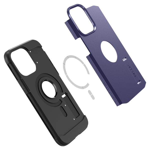 iPhone 14 Pro Max Cover Tough Armor MagFit Dyb Lilla