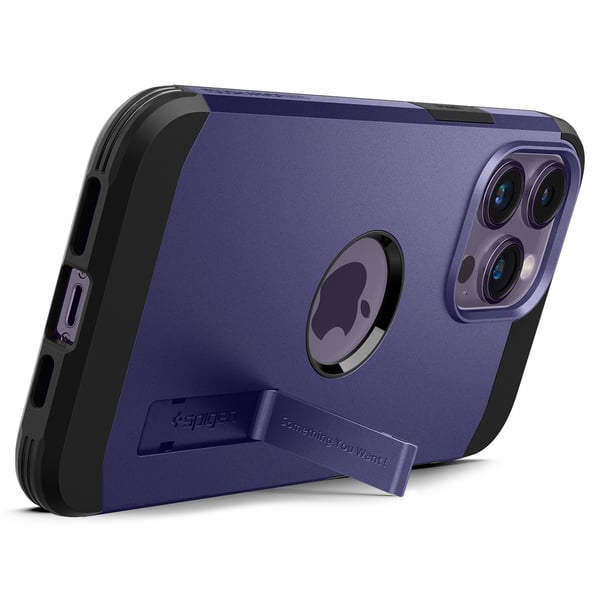 iPhone 14 Pro Max Cover Tough Armor MagFit Dyb Lilla