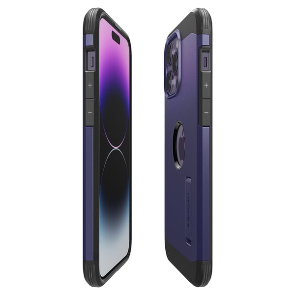 iPhone 14 Pro Max Cover Tough Armor MagFit Dyb Lilla