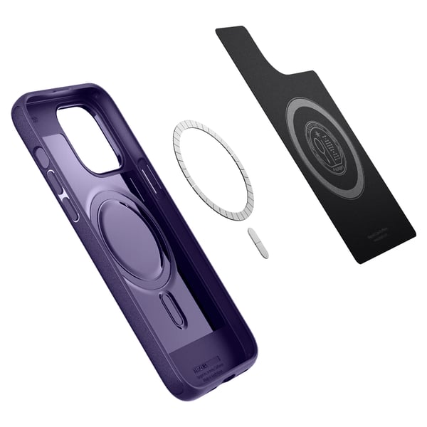 iPhone 14 Pro Max Cover Mag Armor MagFit Dyb Lilla