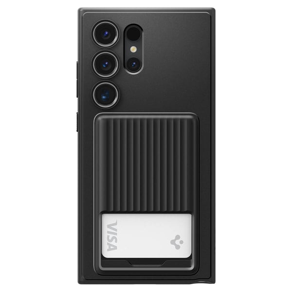 Samsung Galaxy S24 Ultra Deksel Liquid Slot Matt Svart