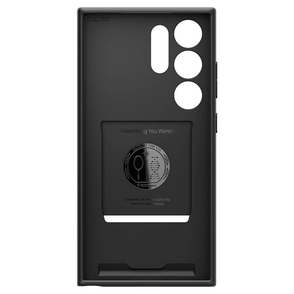 Samsung Galaxy S24 Ultra Deksel Liquid Slot Matt Svart