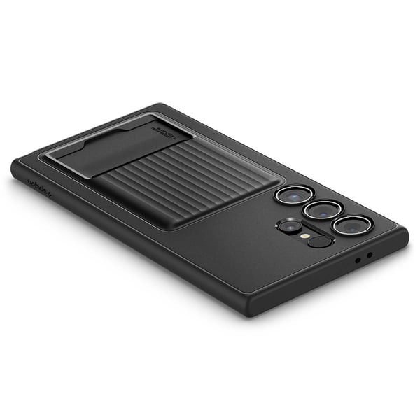 Samsung Galaxy S24 Ultra Deksel Liquid Slot Matt Svart