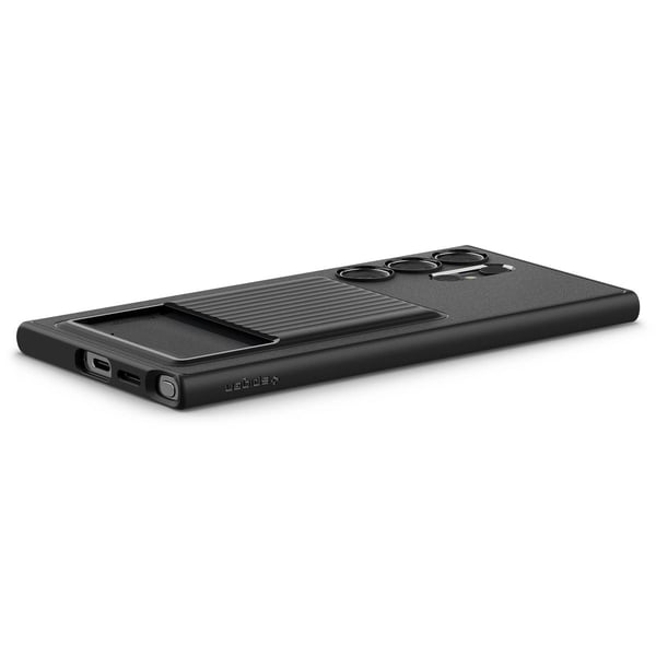 Samsung Galaxy S24 Ultra Deksel Liquid Slot Matt Svart