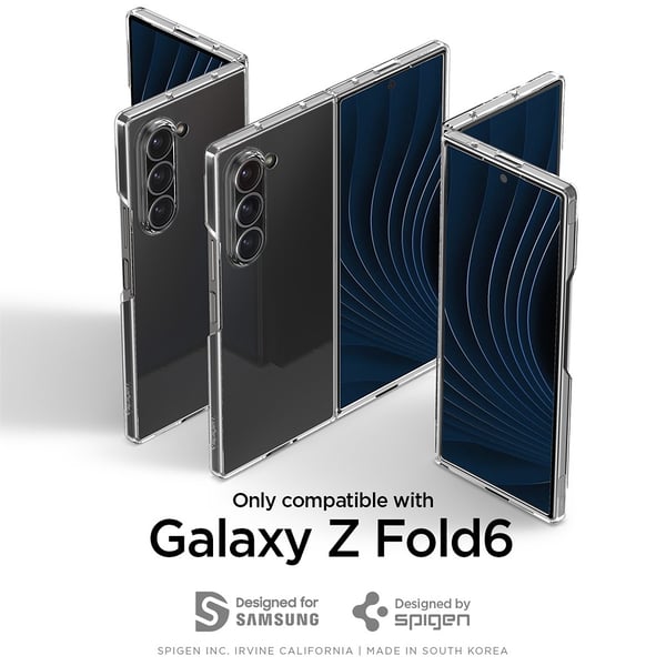 Samsung Galaxy Z Fold 6 Deksel Air Skin Krystallklar