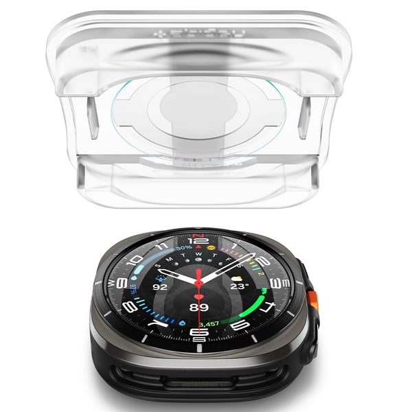 Samsung Galaxy Watch Ultra Skjermbeskytter GLAS.tR EZ Fit 2-pakning