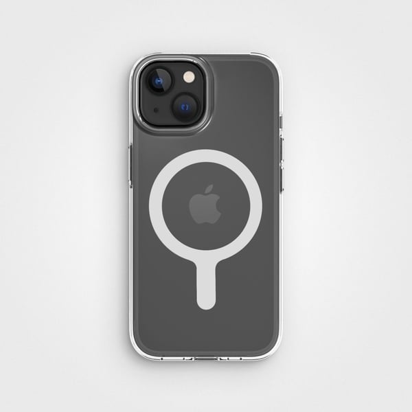 iPhone 15 -kotelo CLRPRTCT Läpinäkyvä