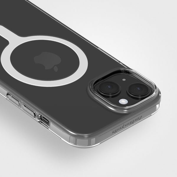 iPhone 15 -kotelo CLRPRTCT Läpinäkyvä