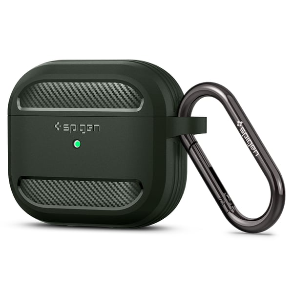 AirPods 3 Deksel Robust Armor Militærgrønn