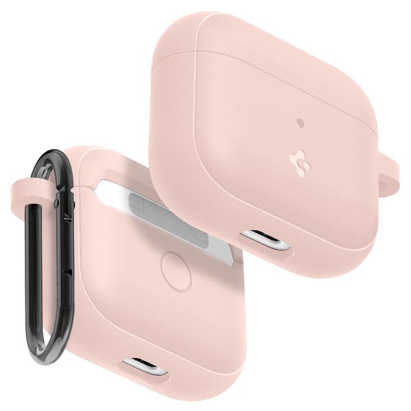 AirPods 3 -kotelo, silikoni, Pink Sand