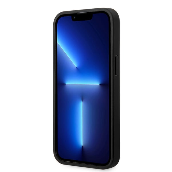 iPhone 14 Pro Max -kotelo, iso logoraita, musta