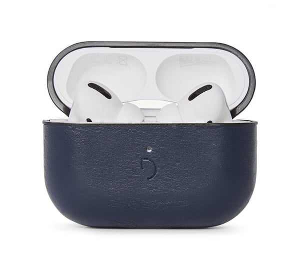 Læder Aircase Airpods 3 Navy