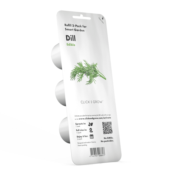 Smart Garden -täyttöpakkaus, 3 kpl - Tilli
