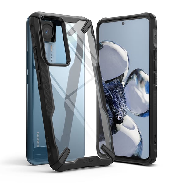 Xiaomi 12T/12T Pro Deksel Fusion X Svart