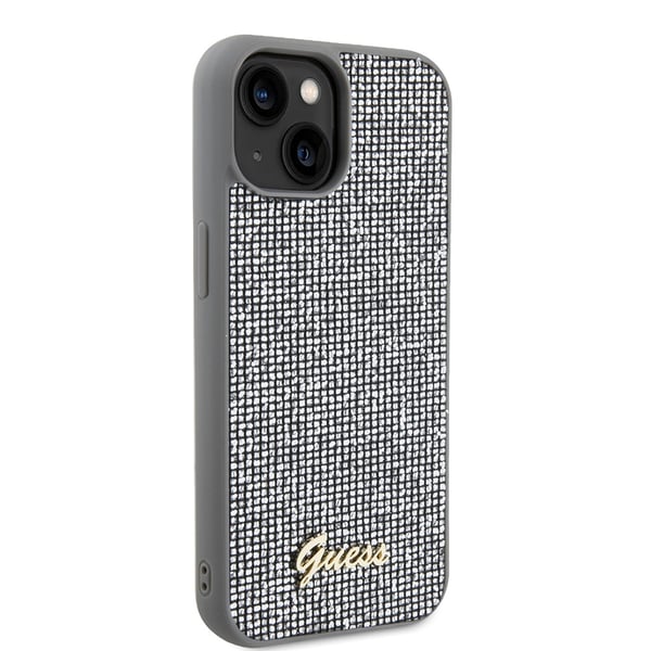 iPhone 15 -kotelo, neliöpeili, hopea